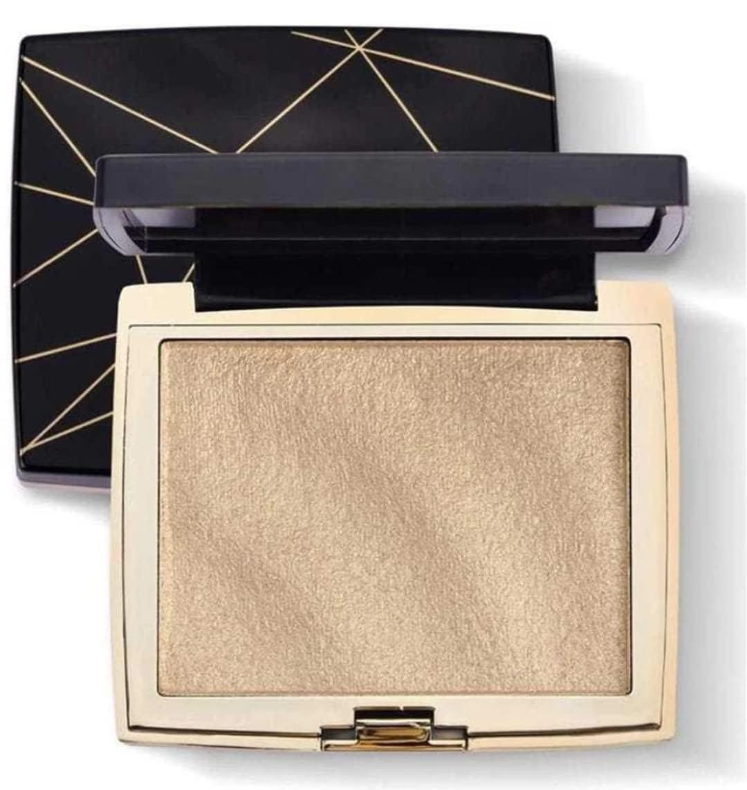 Hoho Highlighter, Shiny Shine, Long-Lasting, Face Cut Feature, 3 Shades - Pink, Gold, Silver (2 GOLD)