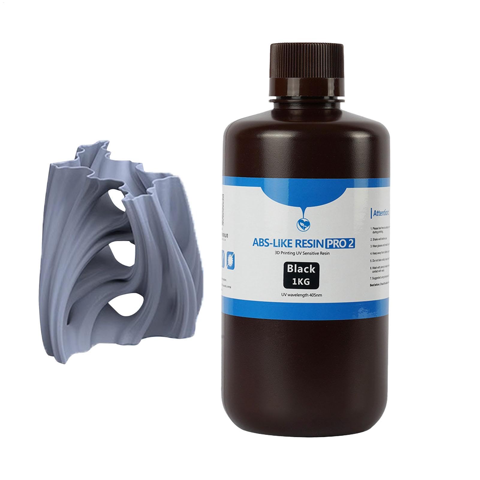 Resina resistente – Resina de impresión 3D sensible a la luz de 1000 g | Resina de fotopolímero de curado UV, resina de impresora de bajo olor, líquido de impresión 3D para figuras de juego de mesa