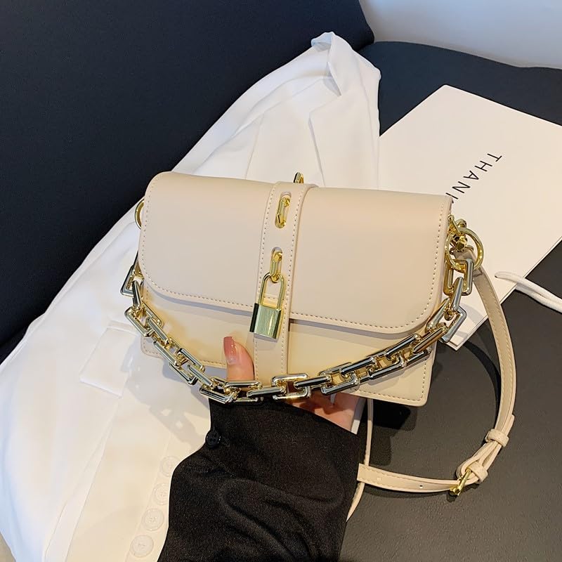 All-Match PU Leather Shoulder Bag for Women Simple Flap Handbag with Adjustable Strap Versatile Crossbody2