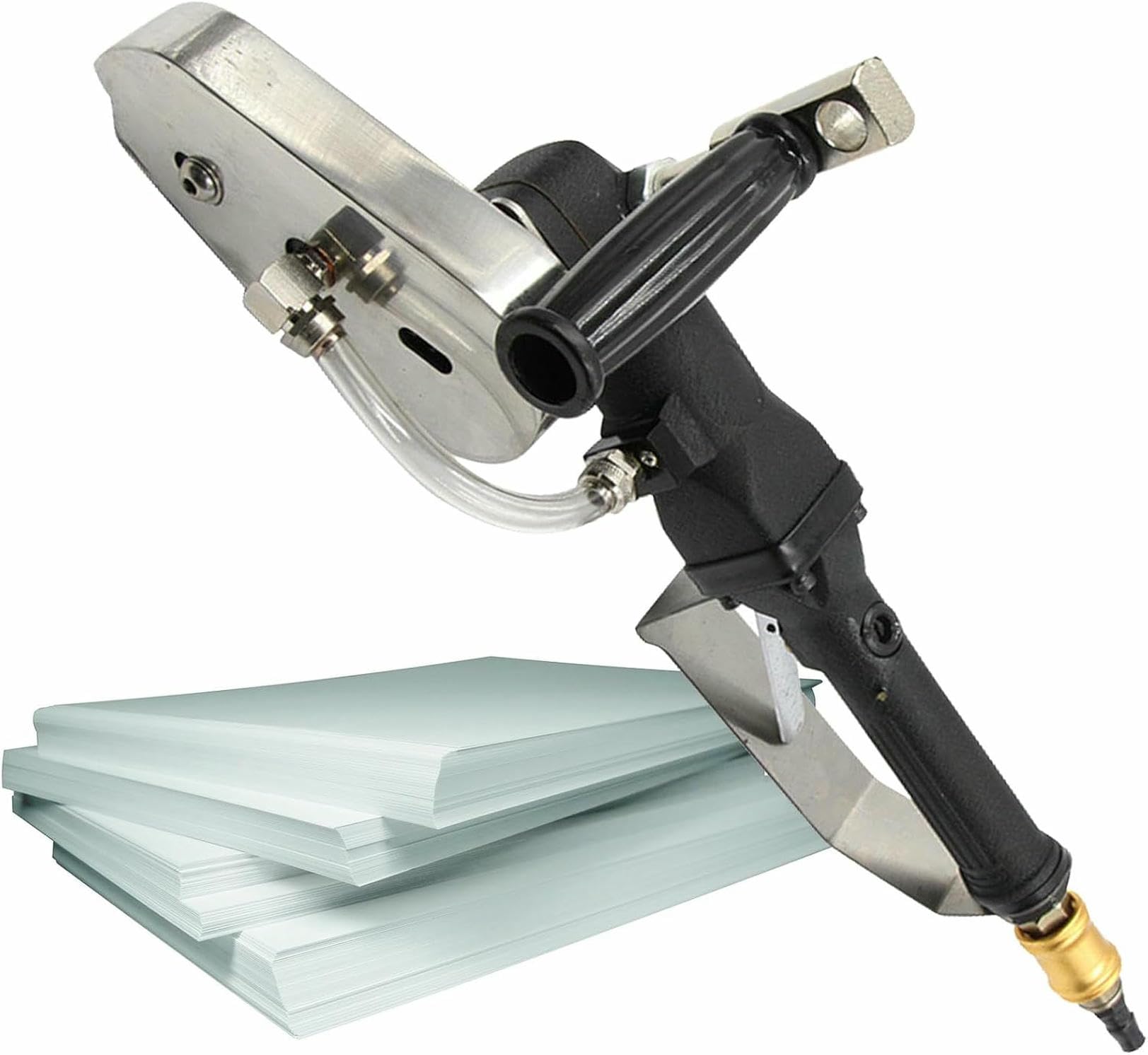 Désaccage de déchets pneumatique double chaîne pour découpe carton