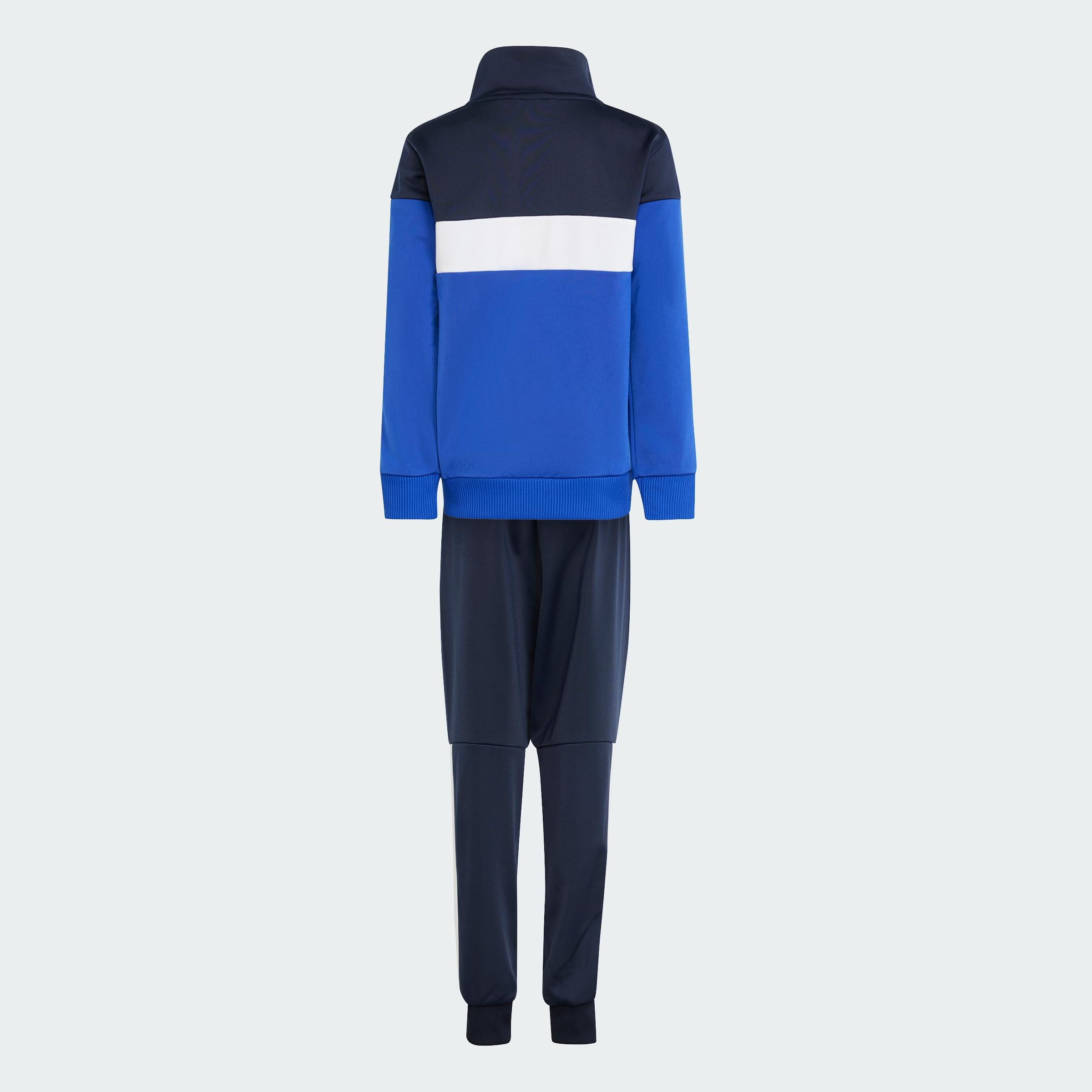 adidas Tiberio 3-stripes Colorblock Shiny Track Suit Kids Chándal Unisex niños