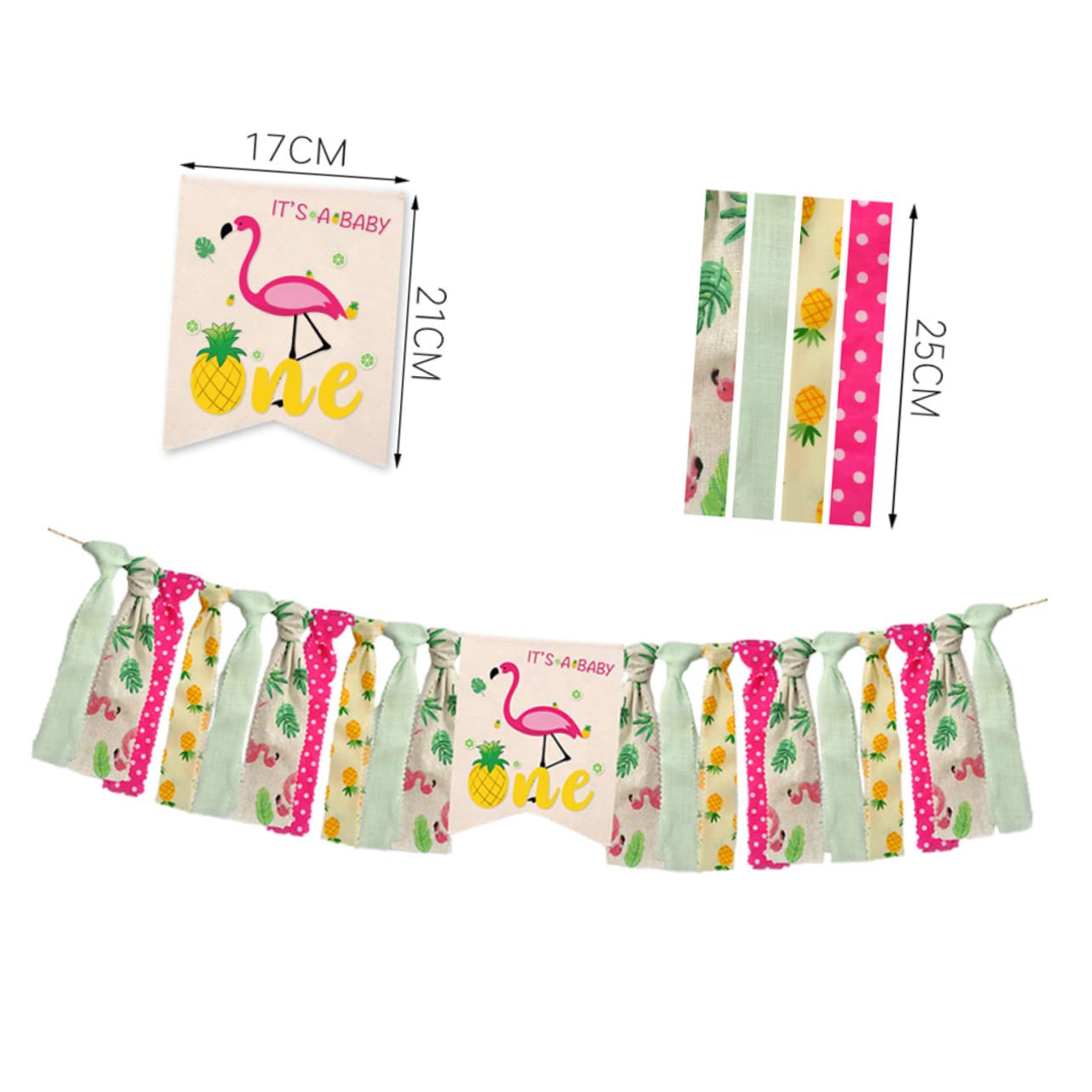 Toyvian 2pezzi Striscione Decorativo Hawaiano Per Feste Tema Per Decorazioni Di Compleanni e Eventi Estivi Leggero e Facile Da Appendere Per Fotografie e Ambientazioni Festive Design