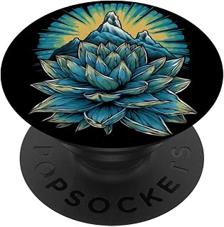Agave Titanota Royal Agave Chalk Agave Succulent Plants PopSockets Swappable PopGrip