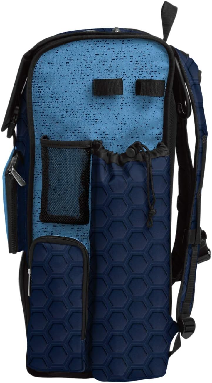 Boombah Superpack Bat Pack - Backpack Version (no wheels) - Holds 4 Bats - INK 3DHC Series - Multiple Color Options - For Baseball or Softball