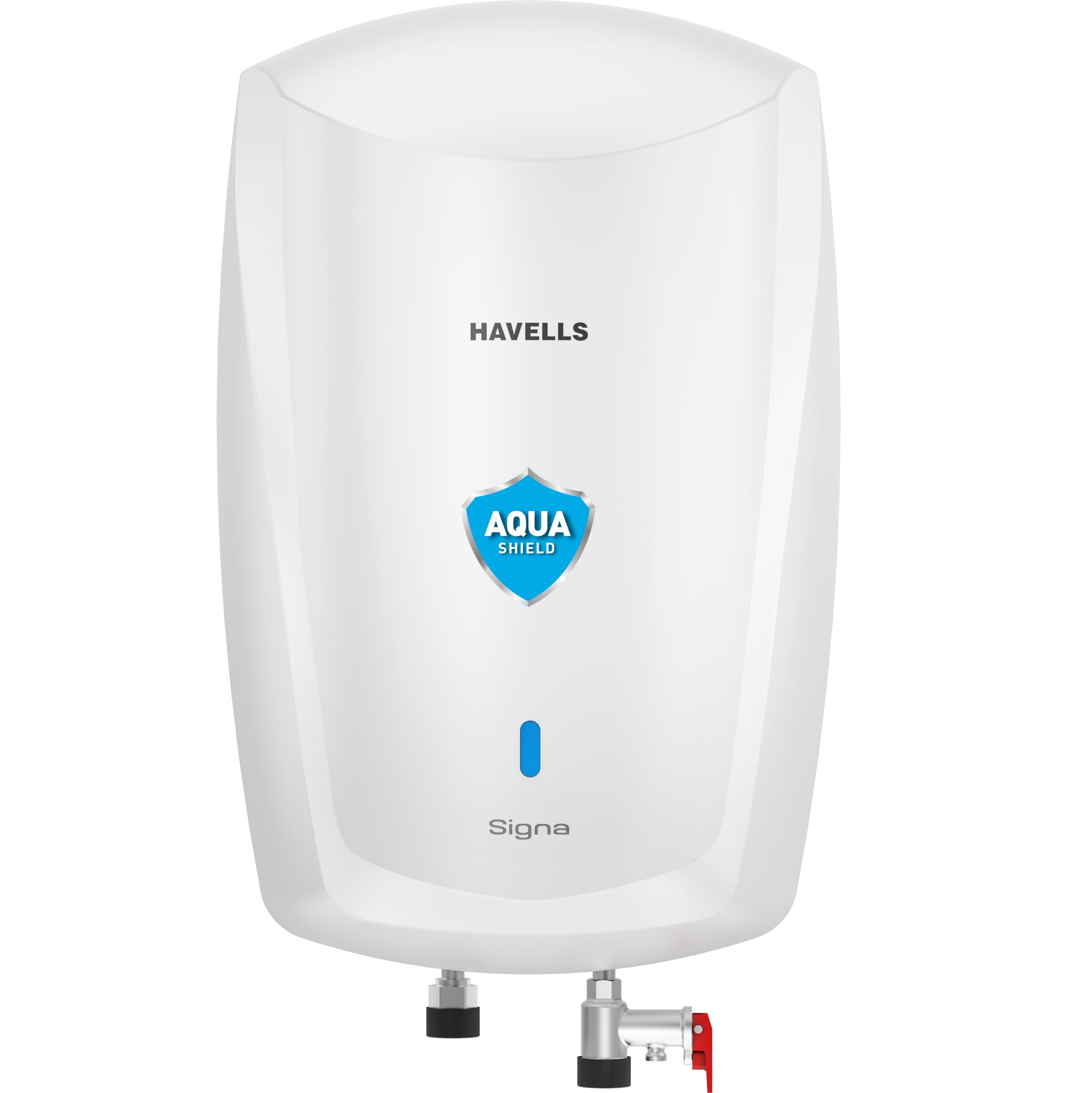 Havells Signa 5 Litre Instant Water Heater(Geyser)| Twin LED Indicator| Rust and Shock Proof Body| ISI Marked| Fire Retardant Power Cord| Warranty: 5 year on inner tank & 2 year comprehensive (White)-image-4