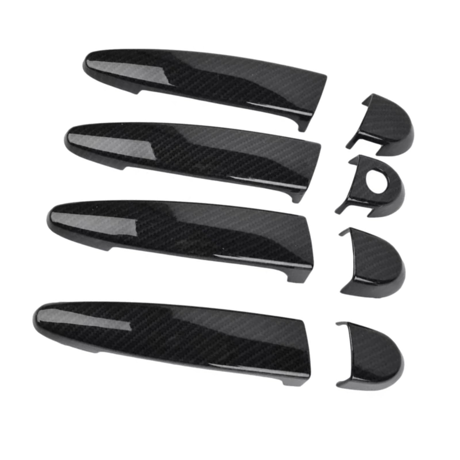 IUYHGTR Car Exterior Door Handle Compatible with BMW X5M E70M 2010 2011 2012 2013 for X6M 2008-2013 Car Exterior Side Door Handle Cover Decoration Replacement