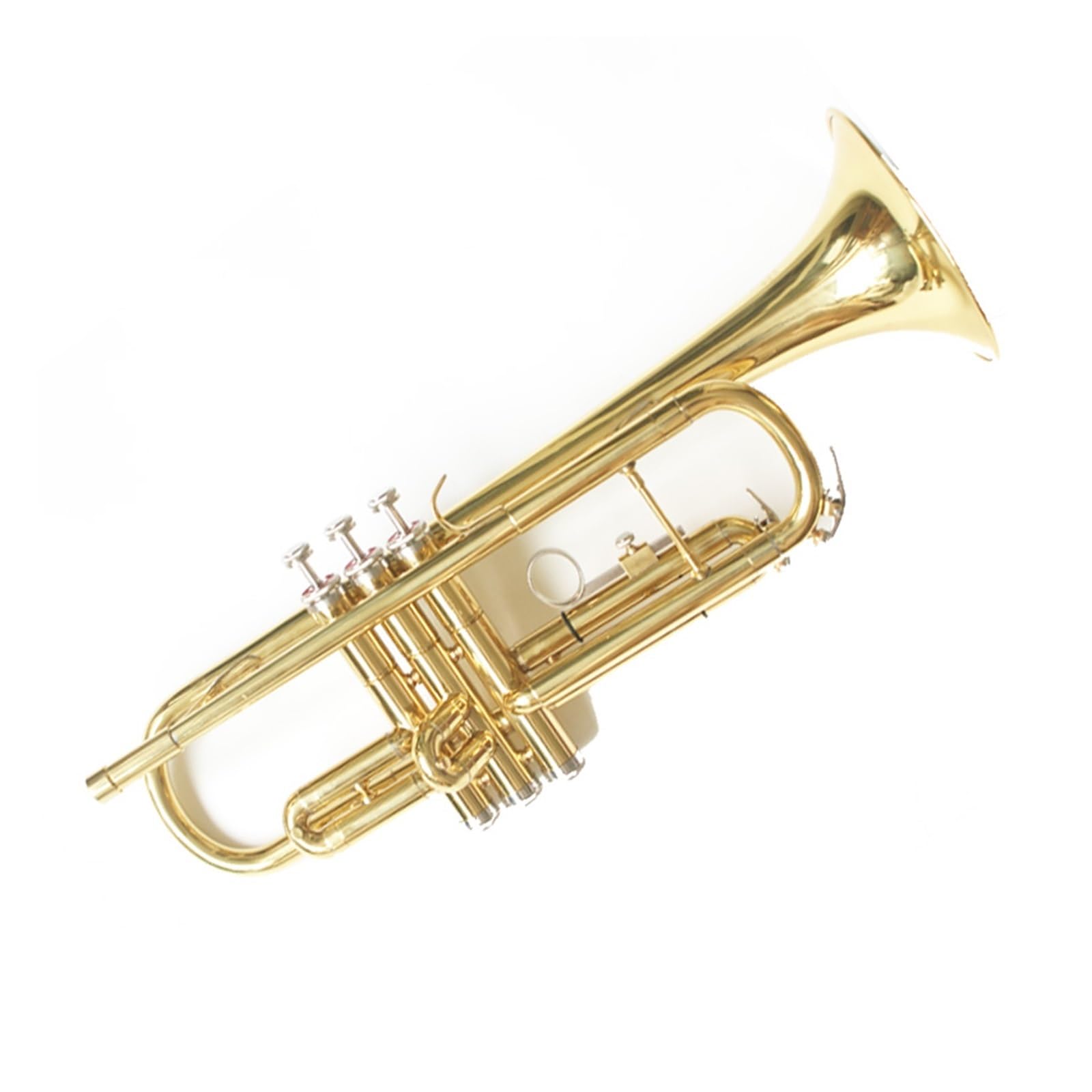 trąbka instrument Żółta trąbka trąbka młodzieżowa mosiężna trąbka w kolorze złotym model oszczędzający pracę