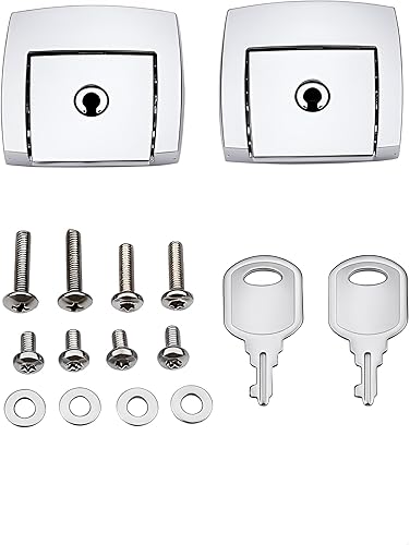 Cerrojo para maletero Tour Pack Pak Compatible con Harley Touring Electra Glide 1988-1999 2000-2013