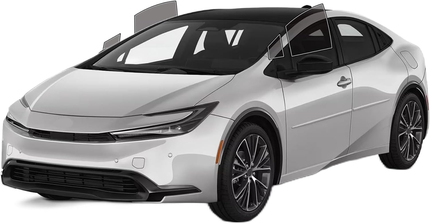 AUTOTEK Precut Window Tint Film Front Two Door Windows Film Cars Sun Blocking Protection Privacy Anti Shatter Glass 2 Ply Computer Cut Any Tint Shade for Toyota Prius 2023-2025