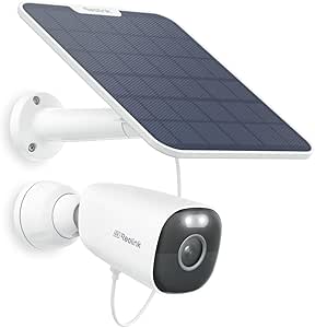 Reolink 4K Wireless Outdoor WiFi Camera, 8MP Battery/Solar Camera with Color Night Vision, Smart Detection, Alarm, Waterproof, MicroSD/Cloud, Argus Eco Ultra+Solar Panel asin的图片