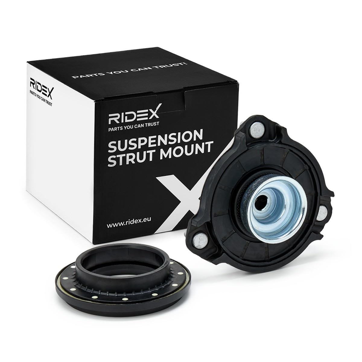 RIDEX 1180S1498 Copela de amortiguador Delantero con material de montaje/fijación con rodamiento de bolas Compatible con HYUNDAI Tucson TL, TLE