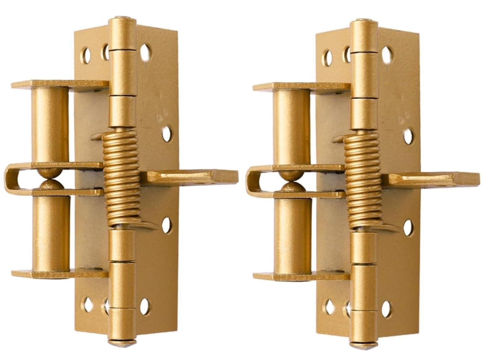WUKUSY 3 in 1 Automatically Door Hinge Lock Automatic Self Closing Door Hinges with Positioning with Screws for Gate, Kitchen Cabinets, Closet, Wooden Fences, Stainless Steel (PACK of 2) (B0D7J7GZBN) Amazon Price History, Amazon Price Tracker