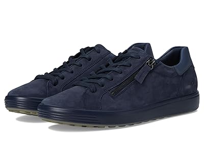 ECCO Soft 7 Side Zip Lace Sneakers Women
