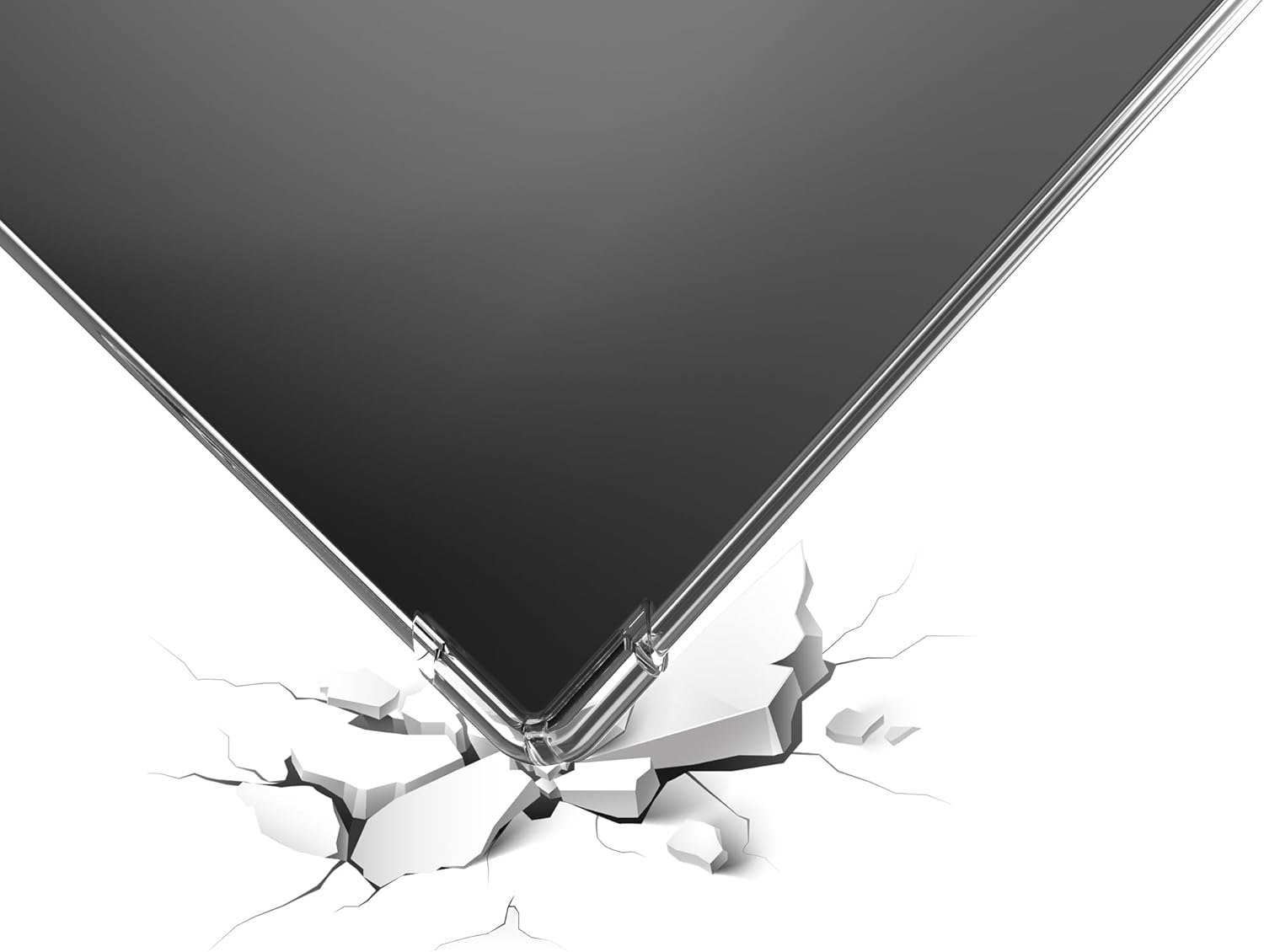 BOZHUORUI Case for 7" Onyx Boox Tablet Go Color 7/Boox Page e-Reader - Magnetic Cover with Auto Sleep/Wake + Lightweight Flexible Soft Back Clear Cover