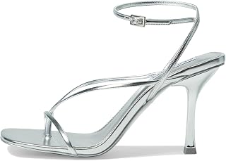 Annie Heeled Sandal Silver 7 M