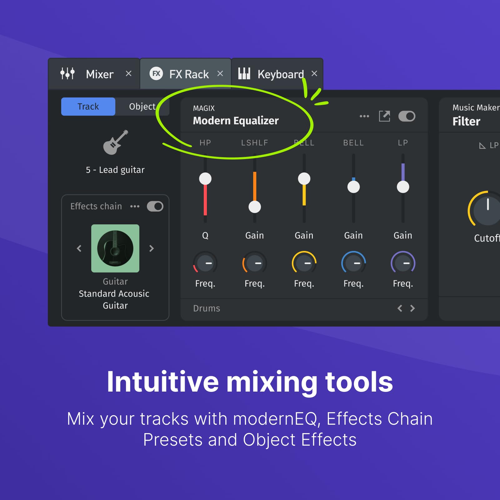 MUSIC MAKER 2026 Premium – Crear música es fácil | Software de audio | Programa de música | Para Windows 10/11 | 1 licencia de descarga para PC