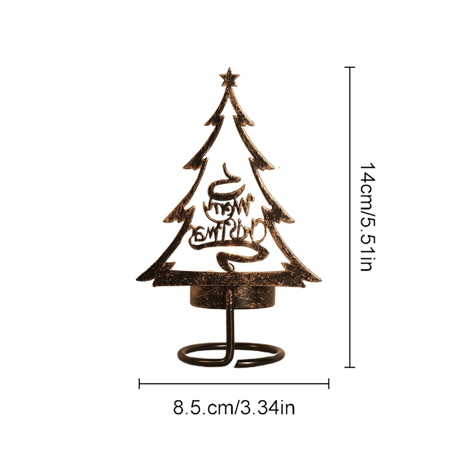 Couronne Porte-bougies De Noël - Centre De Table Avec 4 Supports Bougies - Décoration Fête, Mariage, Avent - Taille A (38 Cm)