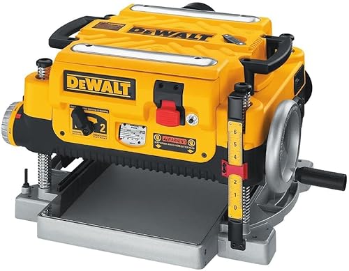 Miniatura 2 de DeWalt DW735 Paquete de regruesadora de dos velocidades y 13 pulgadas con bandejas y cuchillas adicionales
