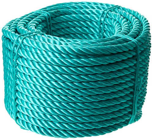 CORDERIES TOURNONAISES 03875 - Corde Polypropylène - 50 m - Haute resistance - Ø 14 mm - Vert