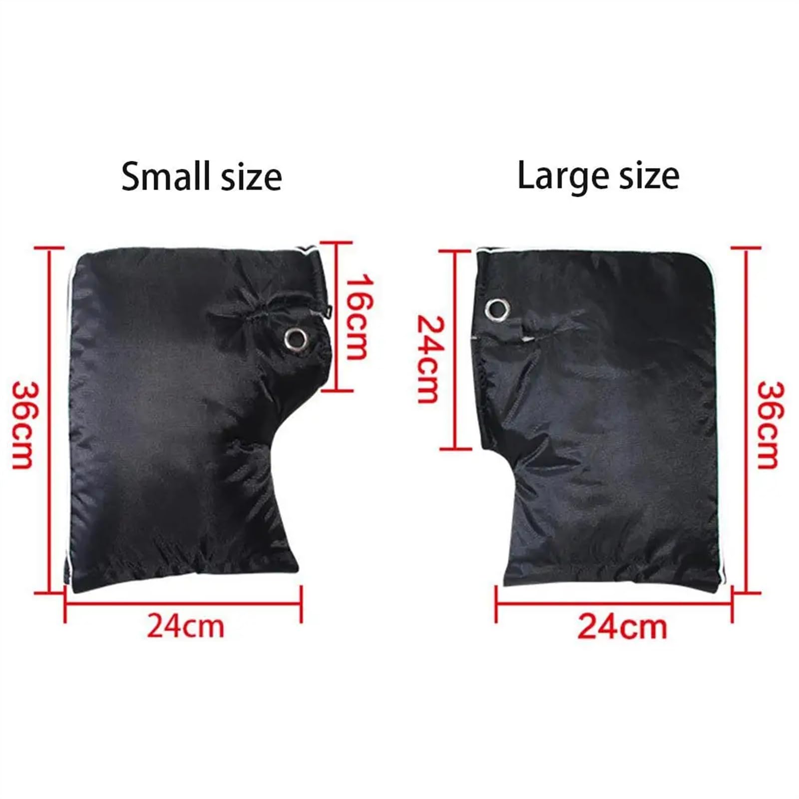 Genérico Manoplas para Moto, Guantes Manillar Moto Cubiertas Gruesas para Manillar De Motocicletas, Guantes Cálidos Y Cómodos, para Coche Eléctrico A Prueba Lluvia, Universales