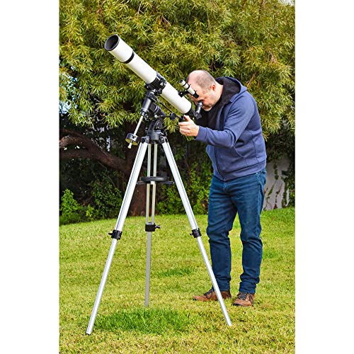 Orion Observer 90Mm Equatorial Refractor Telescope Kit #TOP5