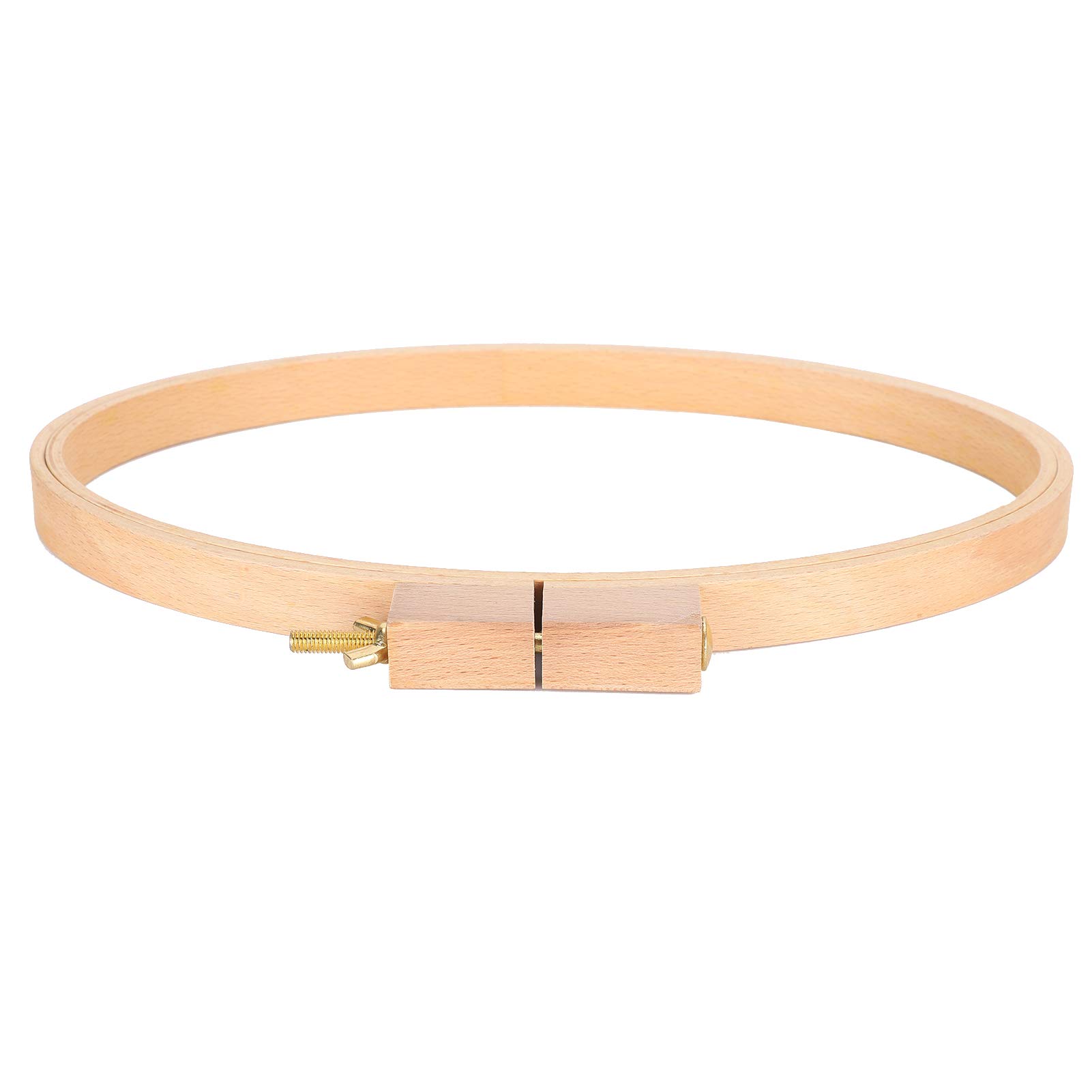 Oval Wooden Embroidery Hoop Wide Frame DIY Craft Cross Stitch Supplies