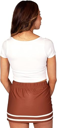 Miniatura 8 de Lojobands Camiseta corta ajustada para mujer, hecha en Estados Unidos, talla única