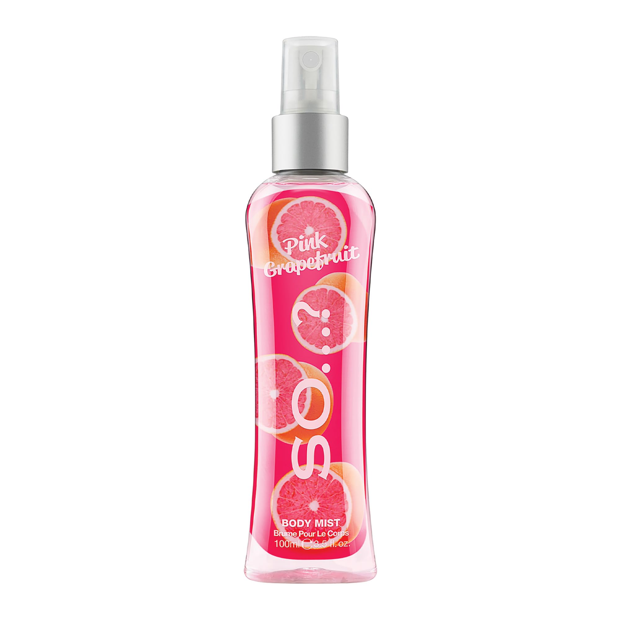 Pink Grapefruit Body Mist by So...? - Citrus, Fruity Body Spray for Women - Perfume for Women - Perfect Gifts - 3.5 oz