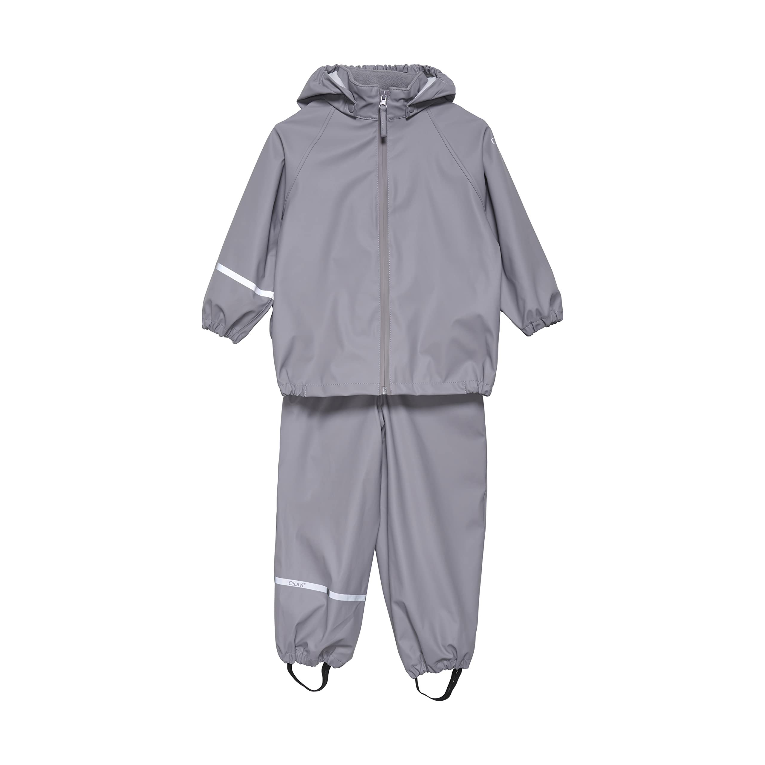 Celavi Unisex Kinder Basic Rainwear Set -Pu Rainwear set (1er Pack)