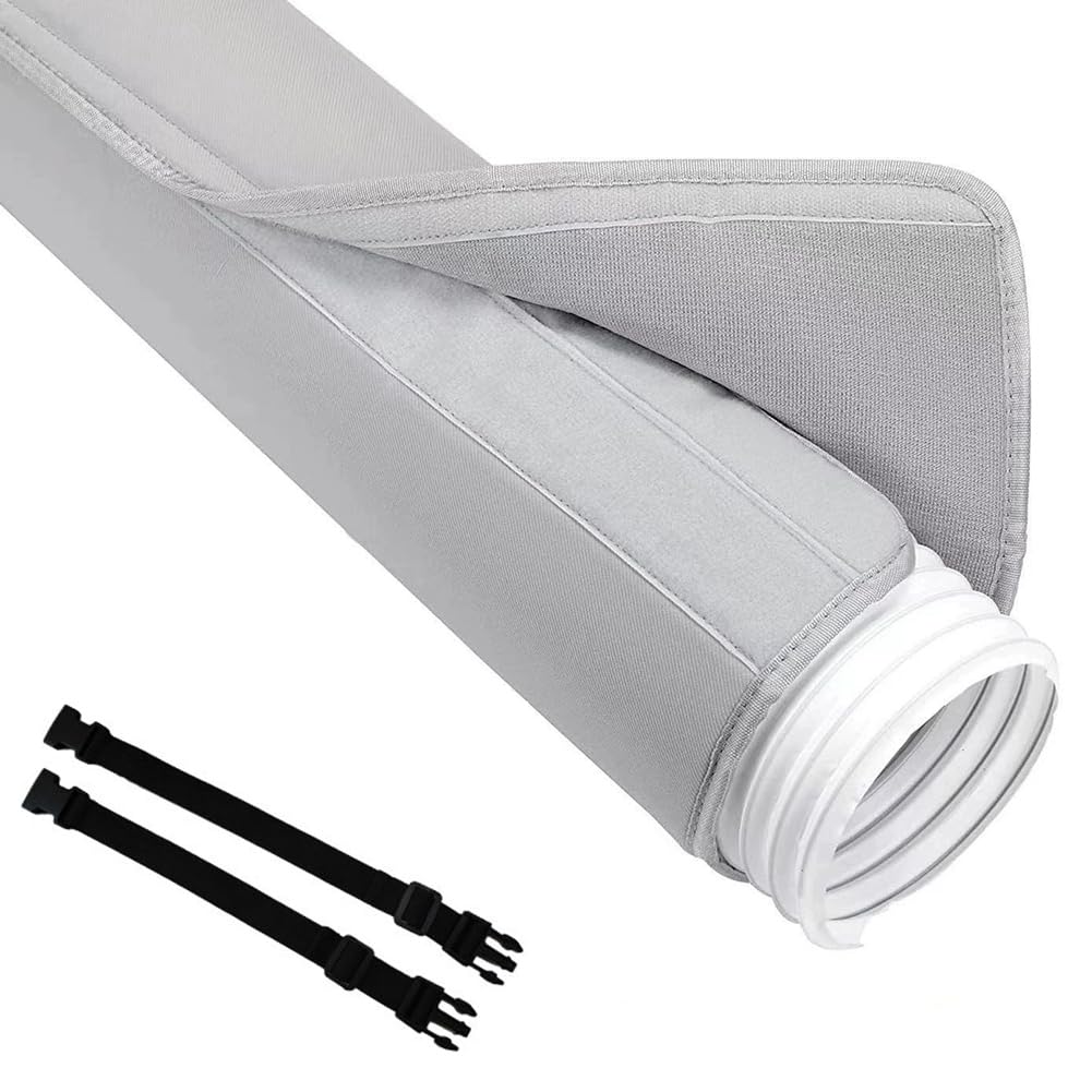 CTRLZS Heat-Insulating Dust-Proof Air Conditioning Exhaust Pipe Insulation Cover Protective Hose Cover