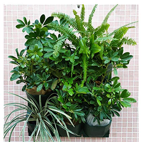 Yardwe Vertical Garden Wall Planter Stackable Plant Pot Wall Mounted Hanging Flower Pot For Balcony Garden Home Office Doorway Yard #TOP2