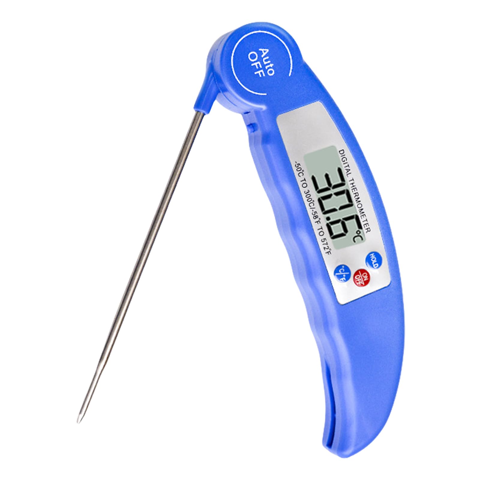 Jazuaiao Digital Meat Thermometers for Cooking, Instants Read Thermometers Kitchen Food for Grilling Smoker BBQ Oil Kitchen Food