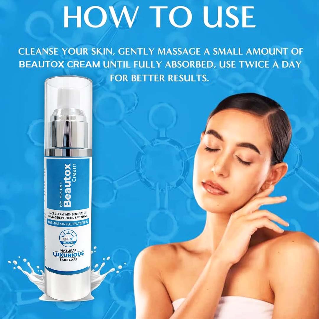 Amazon.com: Bio Mystery Beautox Face Cream SPF-30 (50ml/1.7 Oz
