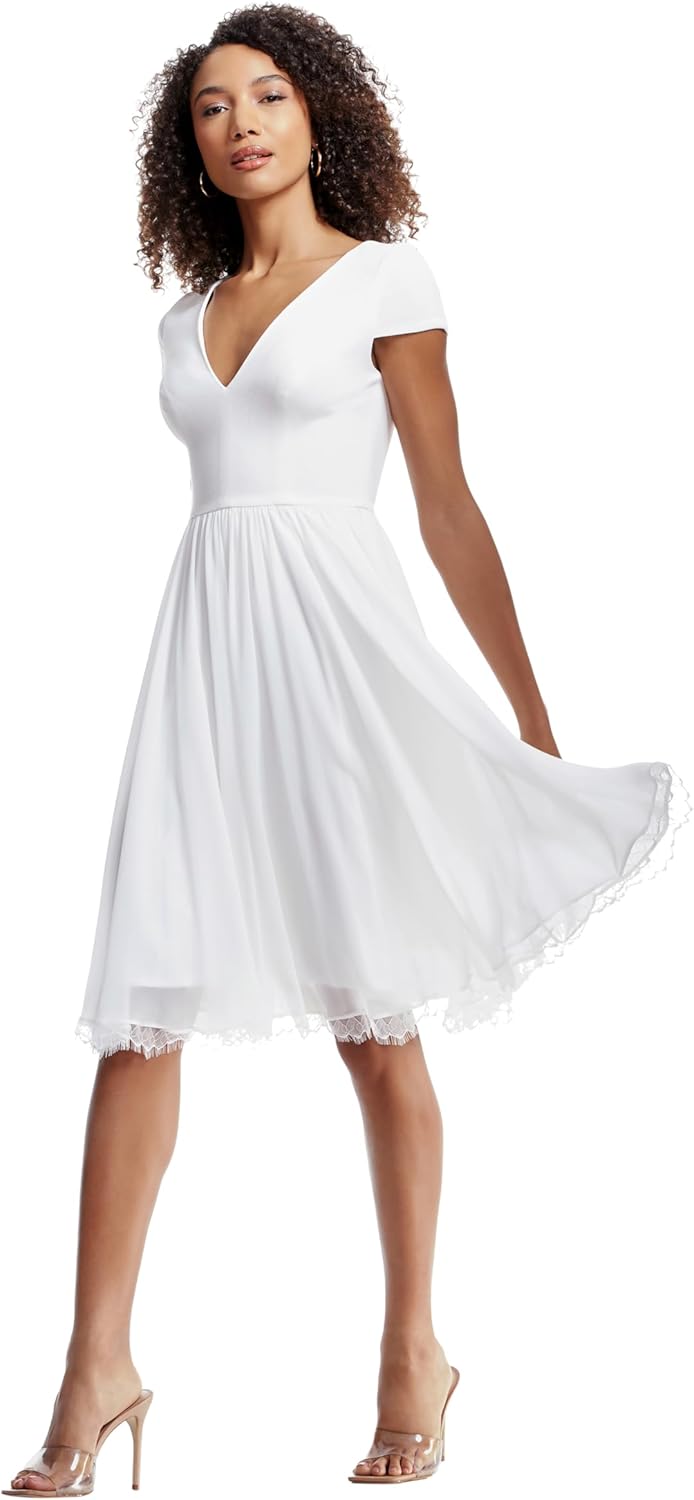 Dress the Population Womens Fit and Flare - Image 2