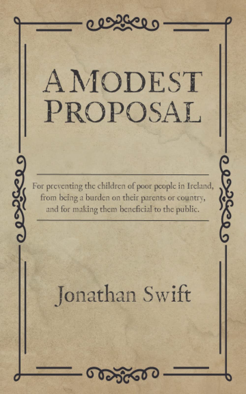 A Modest Proposal Paperback – November 20, 2020