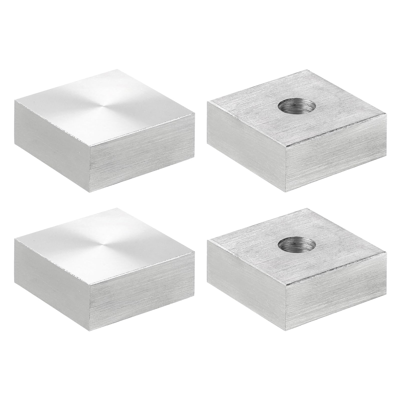 Filettatura M10 Diametro 50 Mm Forma Rotonda Disco In Alluminio - 2
