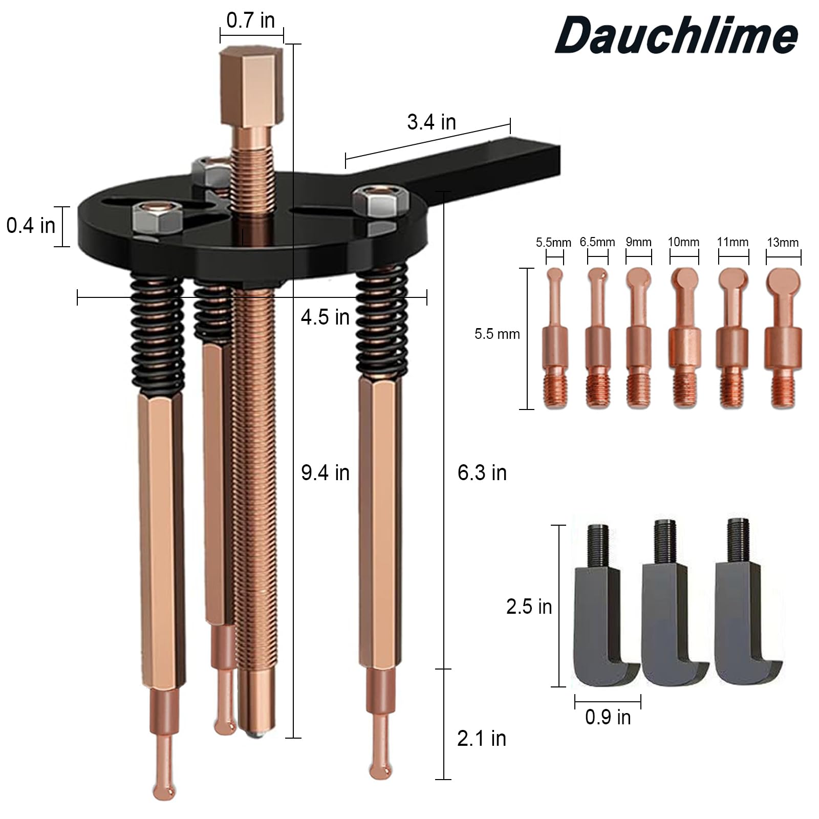 SEEKSELF 36-in-1 Bearing Puller Set, Inner Bearing Puller Separator Kit
