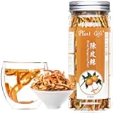 Plant Gift Tangerine Peel Tea 陈皮 Orange Peel, 100% Natural Pure Herbal Tea,Dried Mandarin Oranges, Cold Brew Tea, Dried Tangerines, Orange Peel Strips 80G / 2.82oz