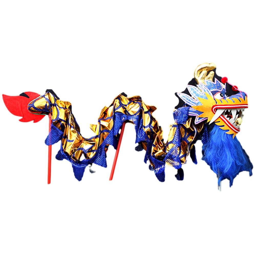 1M/3M/5M/8M Silk Dragon Dance Costume Chinese New Year Folk Festival Party for Kids Carnival Parade