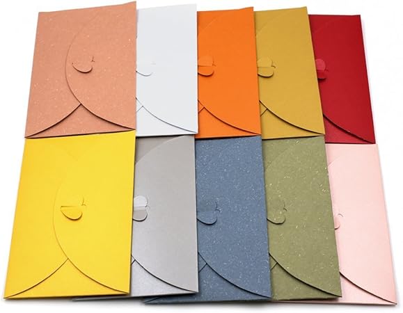 Amazon Zhi Jin 100枚 ハートミニレター封筒 名刺ケース ホルダー 封筒 ギフトセット結婚式 誕生日 招待状 青 挨拶状封筒 文房具 オフィス用品