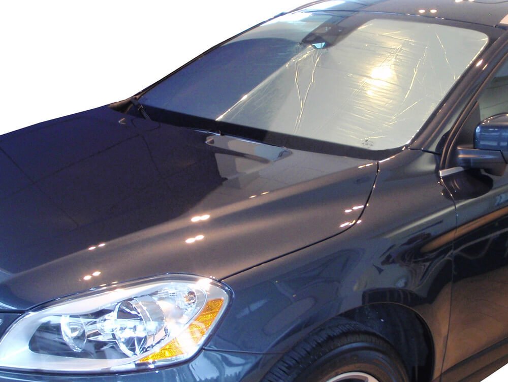 HeatShield, The Original Windshield Sun Shade, Custom-Fit for Volvo XC60 SUV w/Sensor 2010, 2011, 2012, 2013, 2014, 2015, 2016, 2017 Silver Series