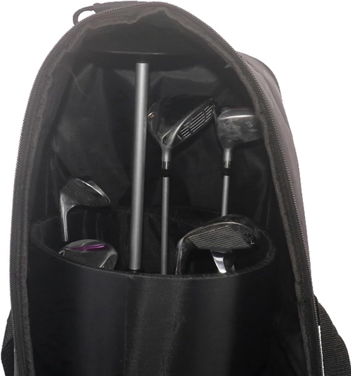Golf Bag Support Rod, Shock-Resistant Protective Stand, Telescopic Club Cover and Support, Youth Beginner Adults Travel Daily Practice Outdoor, Adjustable Height Stable Design, Easy Carry and Storage