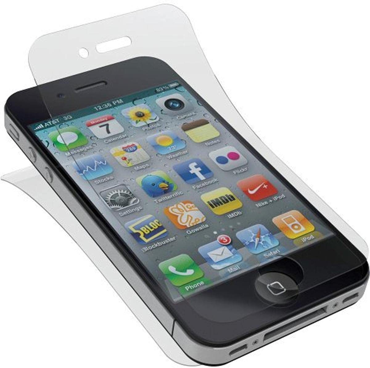 XtremeMacIPP-SM4-13 Tuffshield for iPhone 4 Matte