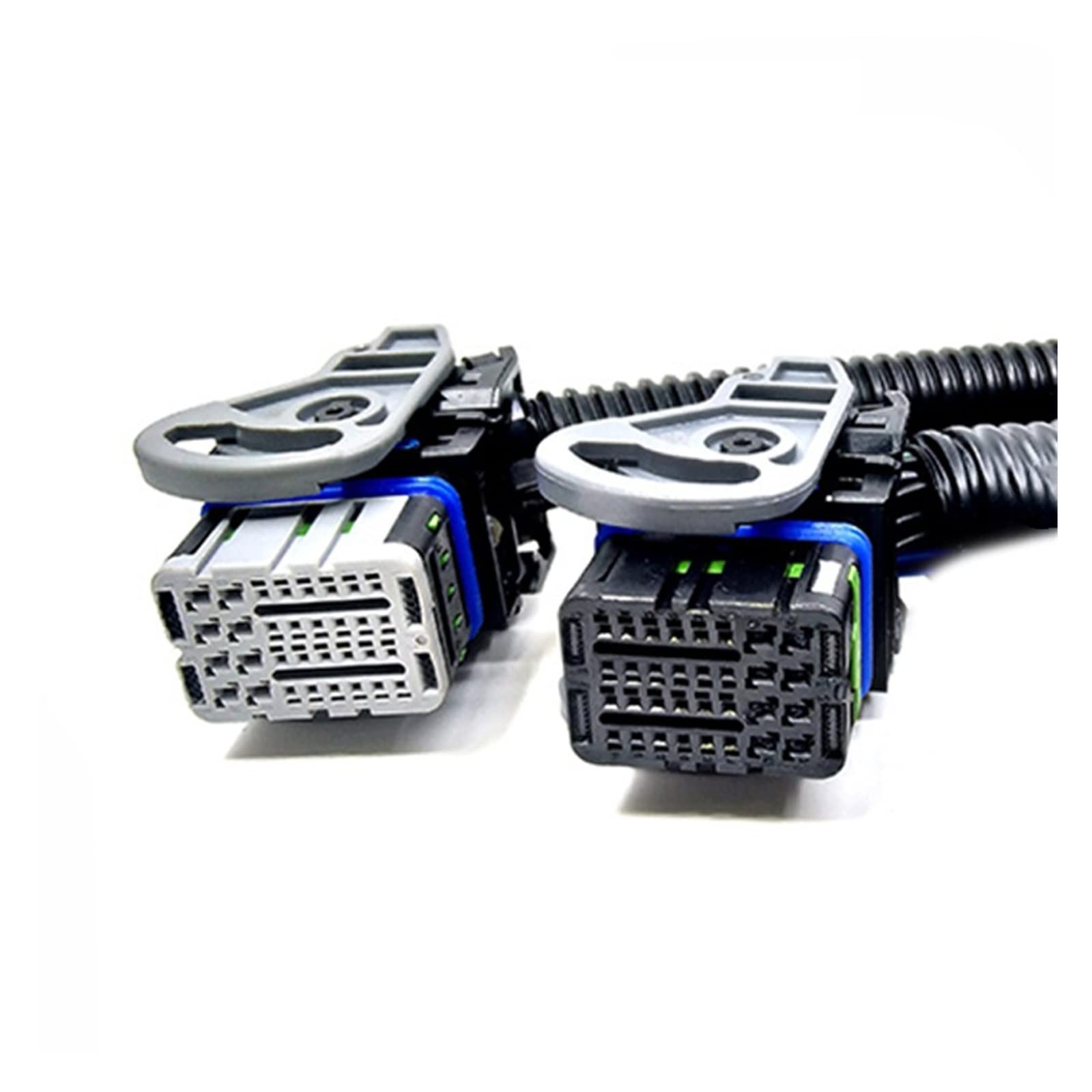 BUIEX 1Pcs 32 Pin Molex Car Plug Electronic Connector Wiring Harness ECU Socket Compatible with OH6 Computer Board DJ7324-0.6/1.5-21 (Color : 32P Black, Size : 1 Set)