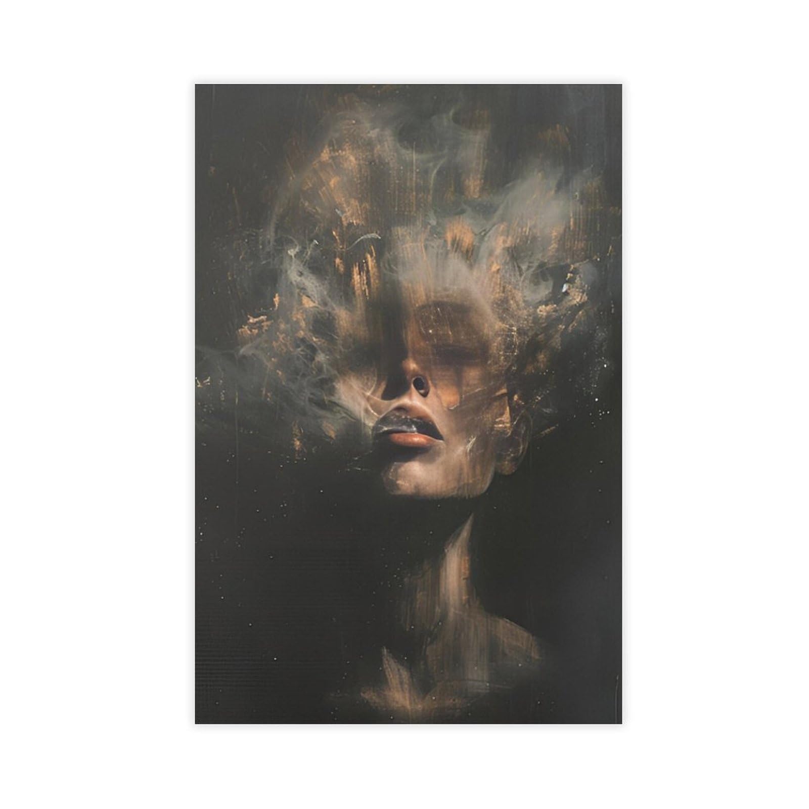 MRYCQ Moody Poster Canvas Poster for Living Room Decor Gift