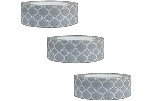 Wrapables Grey Marrakech Trellis Washi Masking Tape