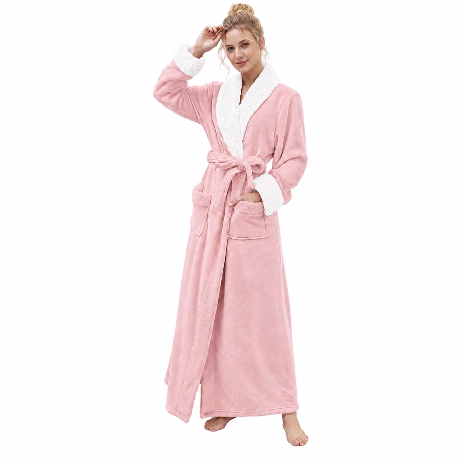 Photo 1 of Hellomamma Women's Fleece Robe - Small-Medium
