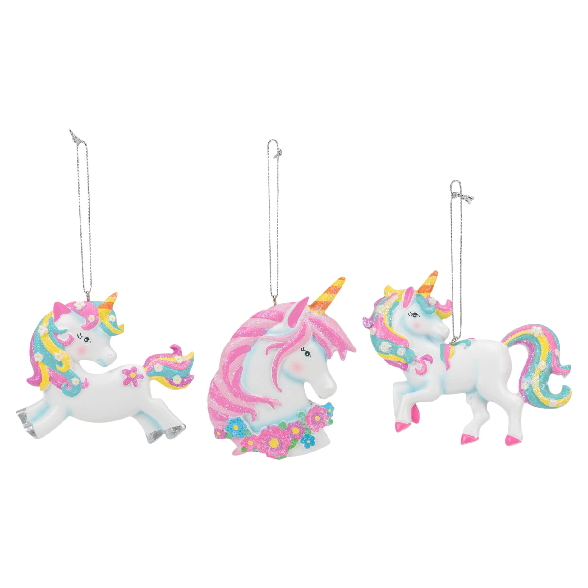 Amazon.co.jp: Kurt S. Adler 奇抜なレインボーユニコーン 3.25インチ