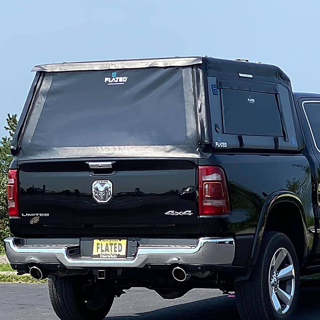FLATED Air-Topper® MR54, an Inflatable Truck Cap Bed Cover for Full Size Short beds with a 5'2 to 5'5 Bed