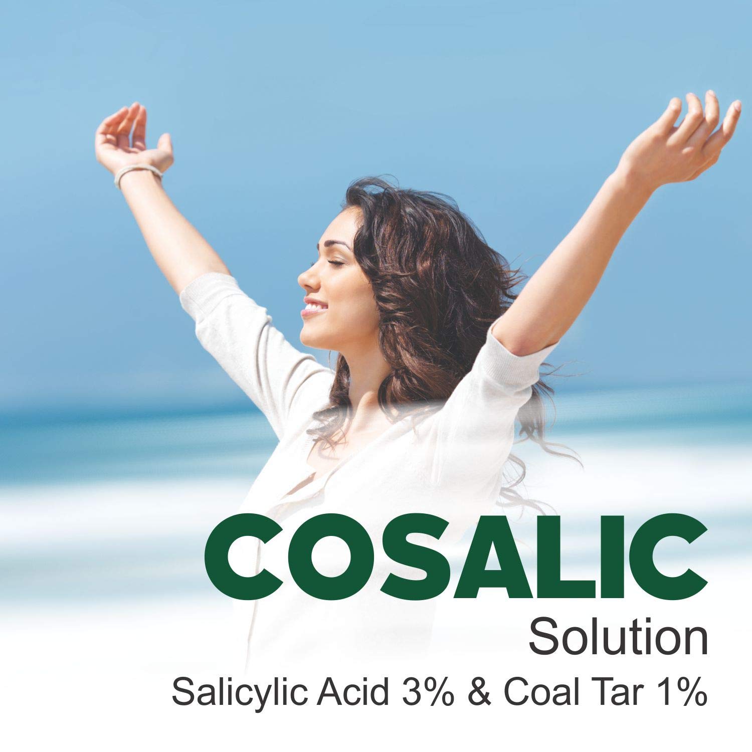 Buy Cosalic Coal Tar and Salicylic Acid Dandruff Shampoo to Treat Seborrheic Dermatitis